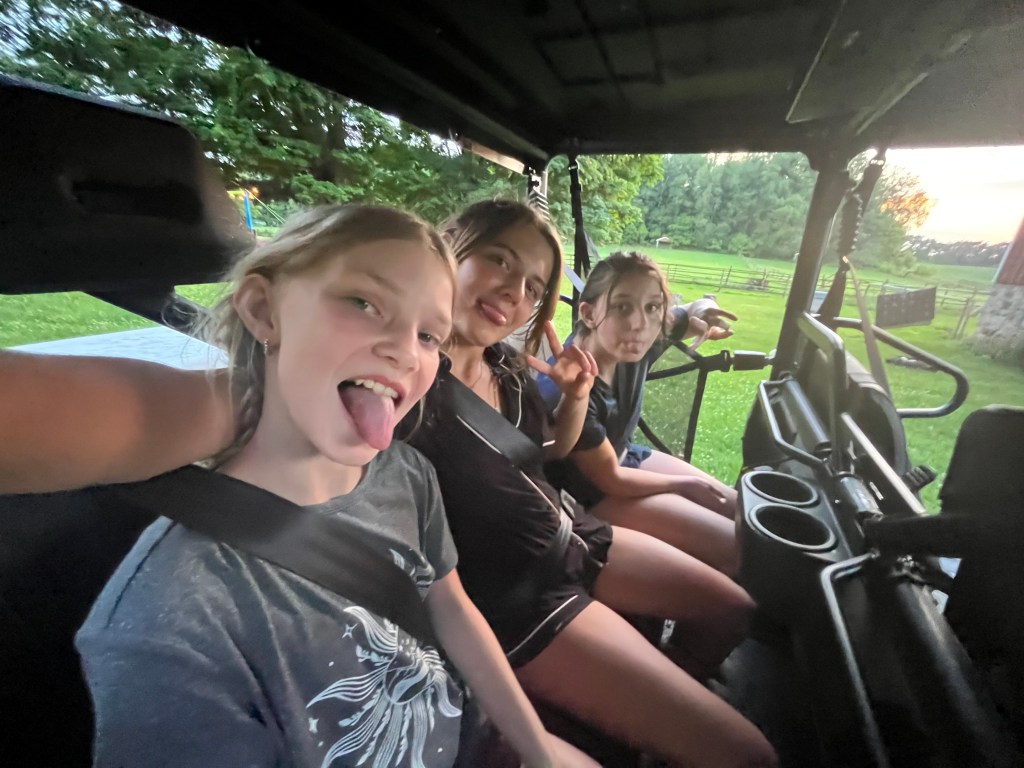 Travel family visiting friends in Michigan by Adventurous Leila.