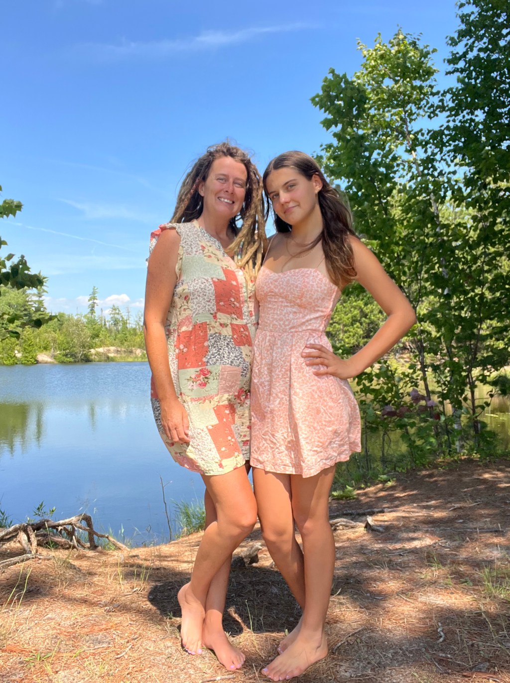 Girls at a lake in the upper peninsula of Michigan. By Adventurous Leila.