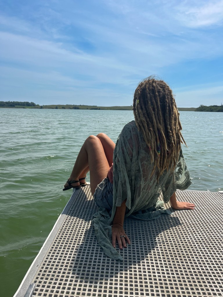 Lake spot at valley city North Dakota. By Adventurous Leila.