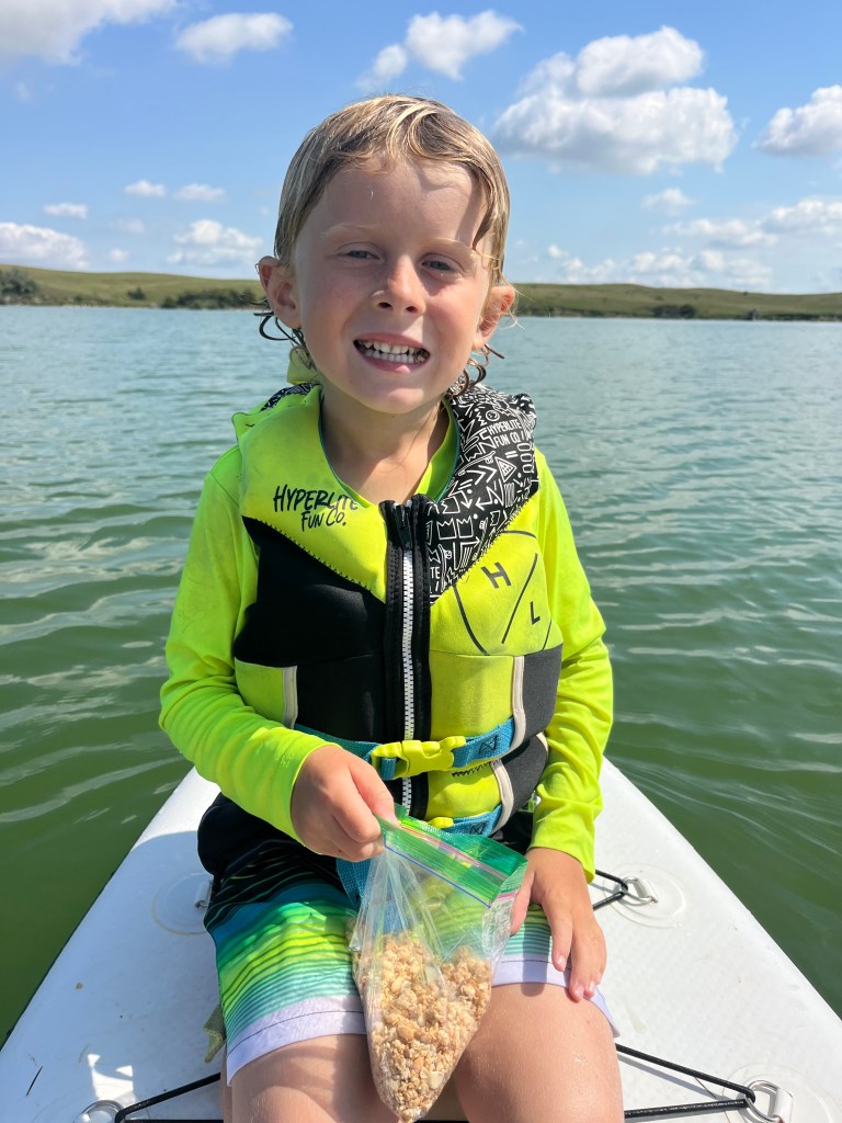 Lake spot at valley city North Dakota. By Adventurous Leila.