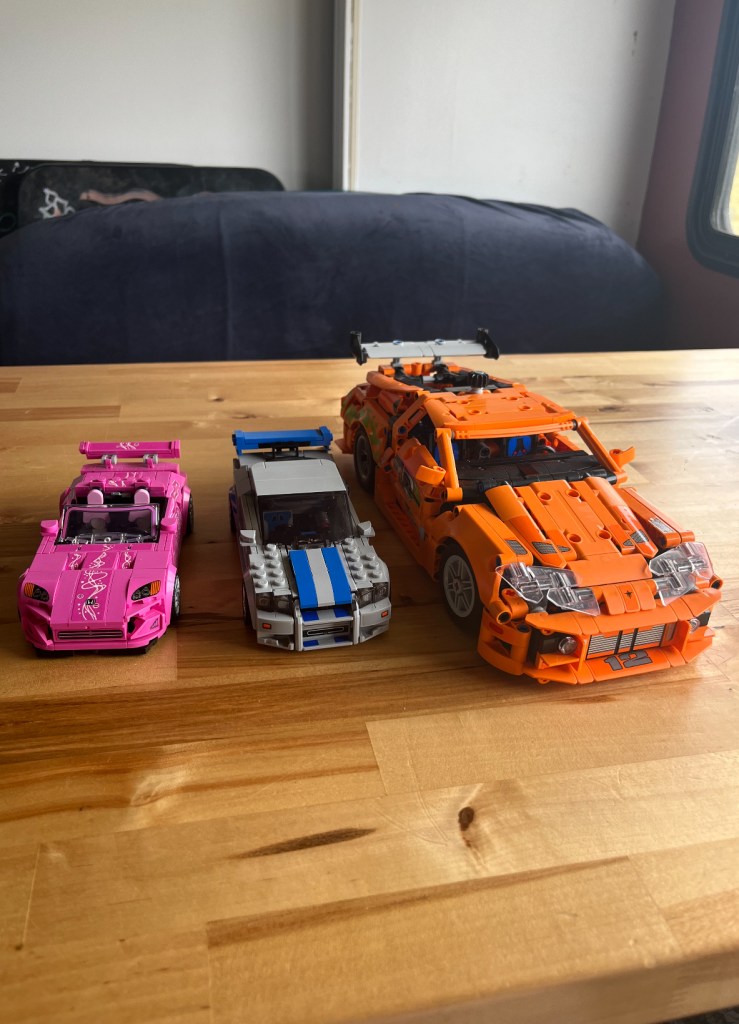 Lego fast and furious car sets. By Adventurous Leila.